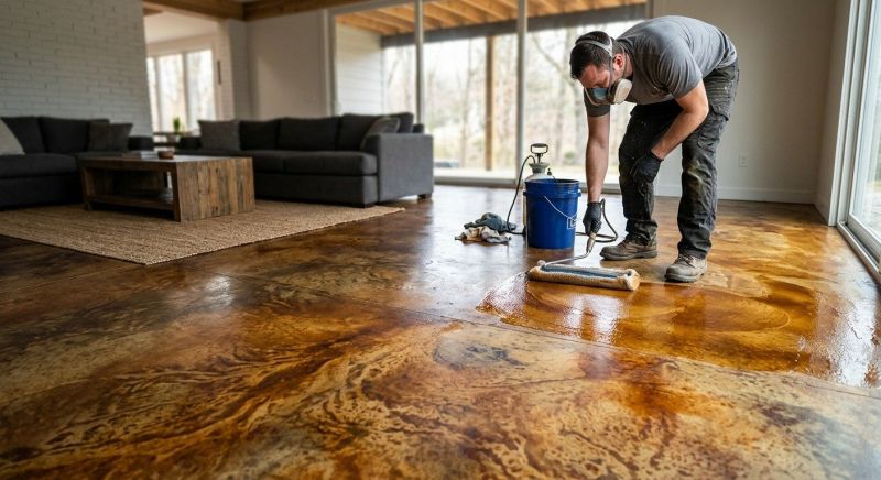 Cement Staining in Corpus Christi, TX