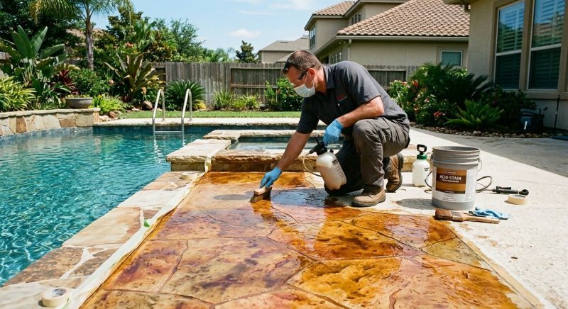Concrete Acid Washing in Corpus Christi, TX