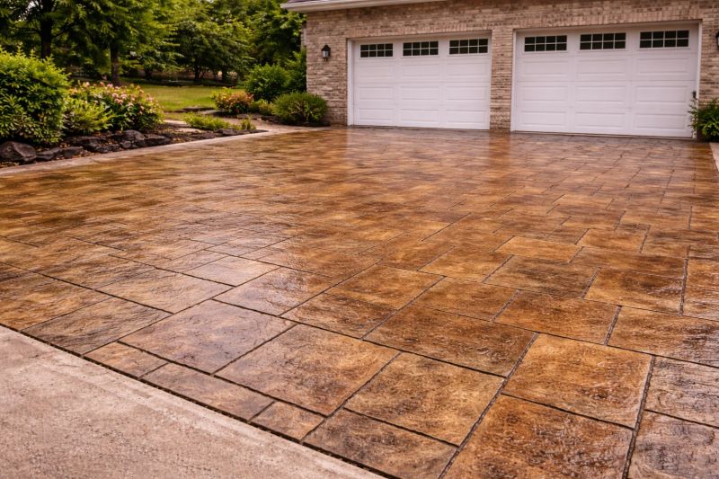 Concrete Driveway Refinishing in Fort Worth, TX