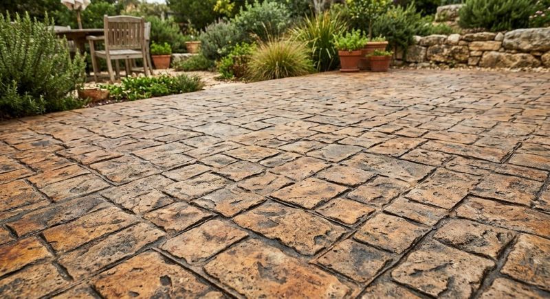 Concrete Patio Finishing in Frisco, TX