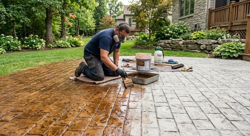 Concrete Patio Finishing in Corpus Christi, TX