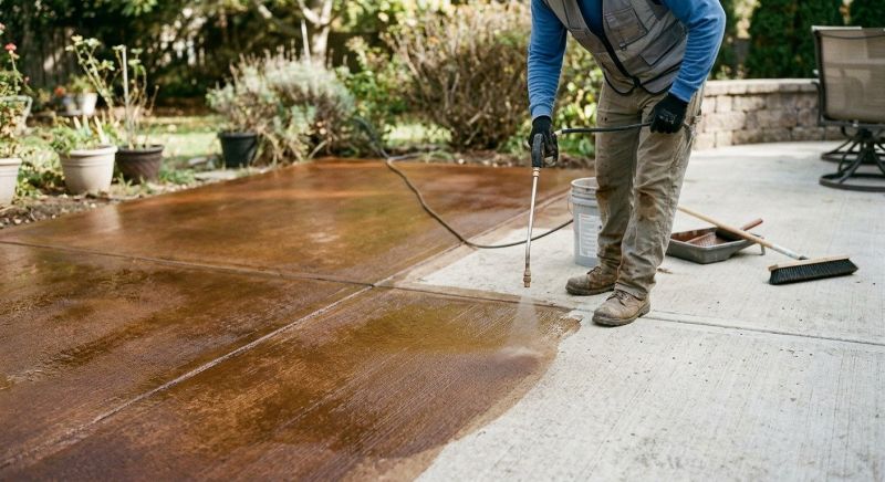 Concrete Patio Finishing in Fort Worth, TX