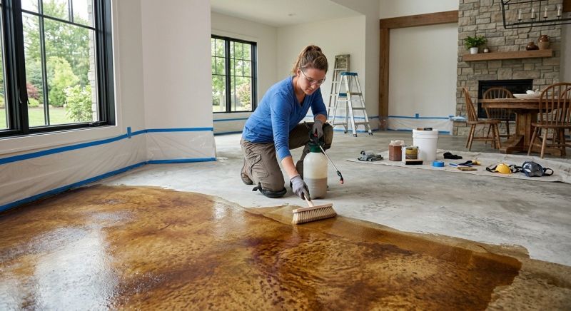 Concrete Slab Finishing in Fort Worth, TX