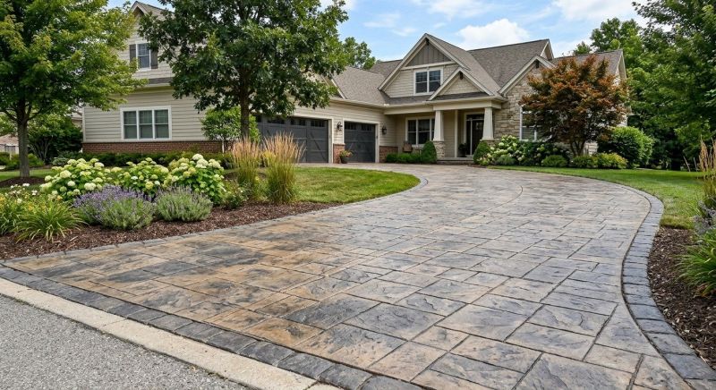 Driveway Stamping in Dallas, TX