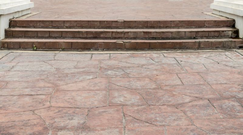 Textured Concrete Installation in Fort Worth, TX