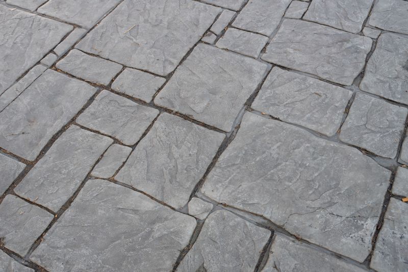 Textured Concrete Installation in Frisco, TX